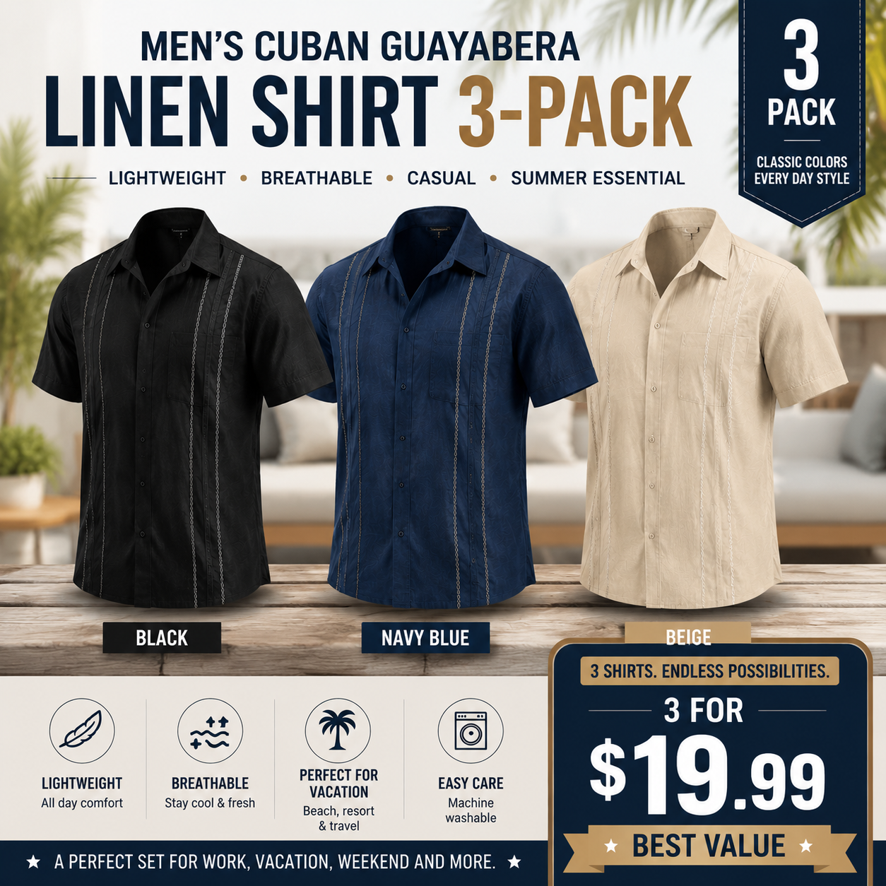 Premium Classic 3-Pack