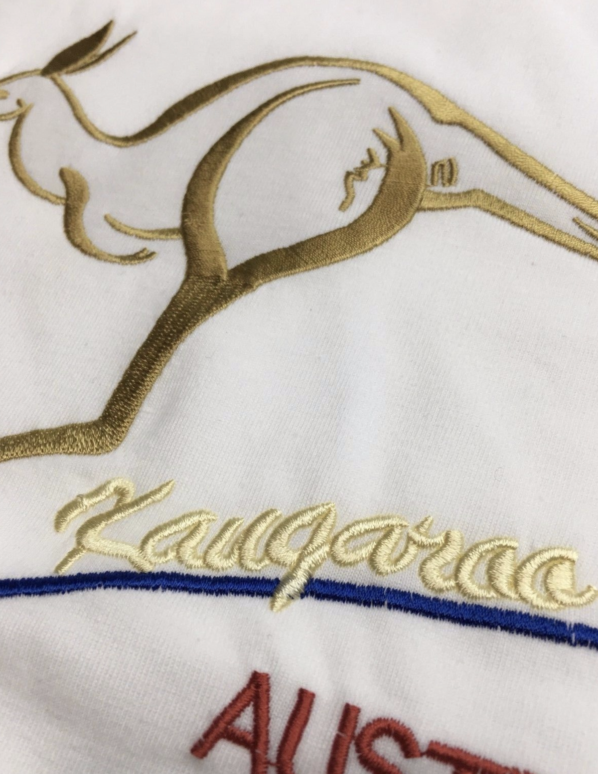 10X Adult Kangaroo Australia T Shirt Bulk Pack White 100 Cotton Souvenir Gift Tee Top