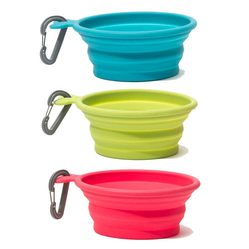 Messy Mutts Silicone Collapsible Bowls