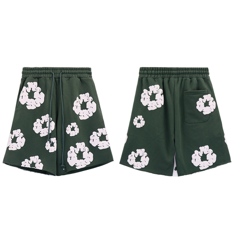Green shorts