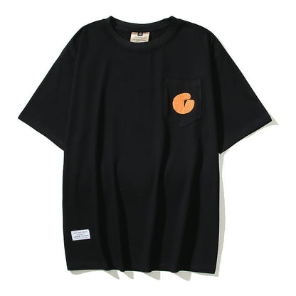 Gallery Dept T Shirts American High Street Gallery Vintage Men and Women Loose Short Sleeved T-shirt