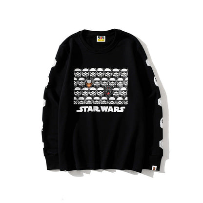 Bathing Ape Sweatshirt Loose Casual Pullover Sweater