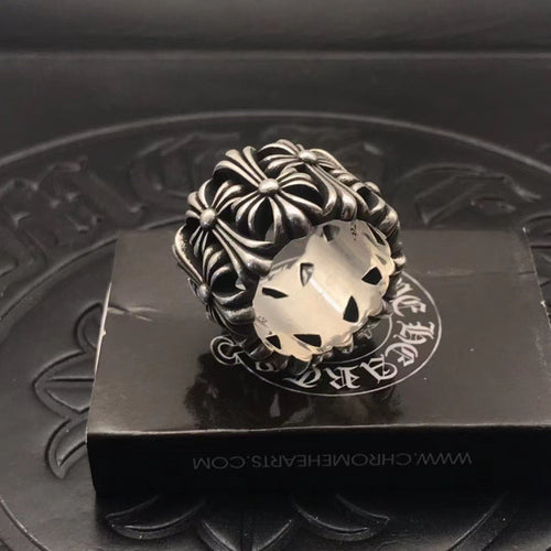 Chrome Heart Ring Vintage Punk