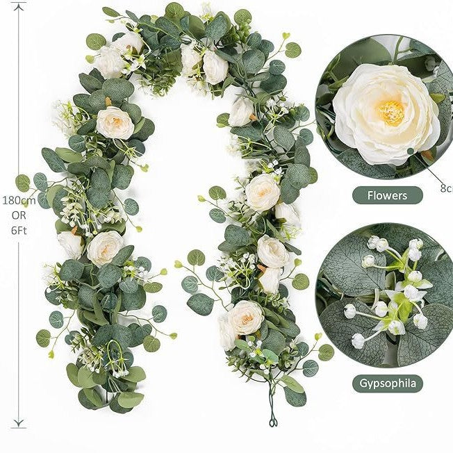 🔥Last Day 50% OFF🔥Artificial Rose Garland Flower Vine