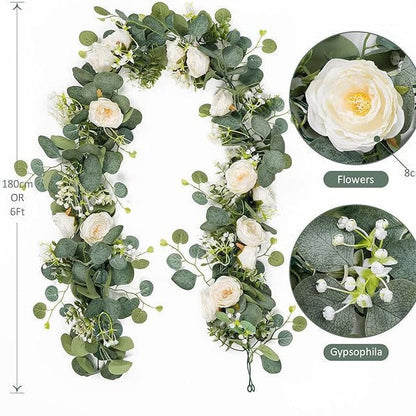 🔥Last Day 50% OFF🔥Artificial Rose Garland Flower Vine