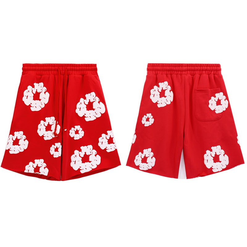 Red shorts