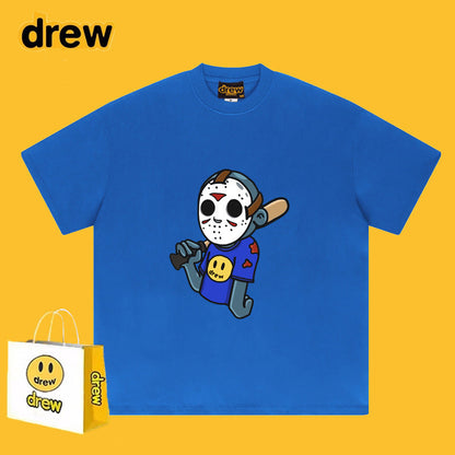 Drew T-shirts T-shirt Anime Print Short Sleeve