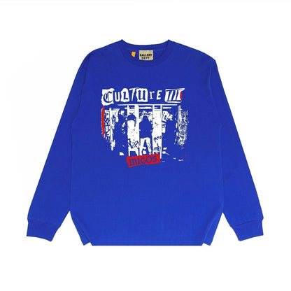 Gallery Dept Long Sleeved Shirt Fashion Brand Long Sleeve Long-Sleeved T-shirt Blouse