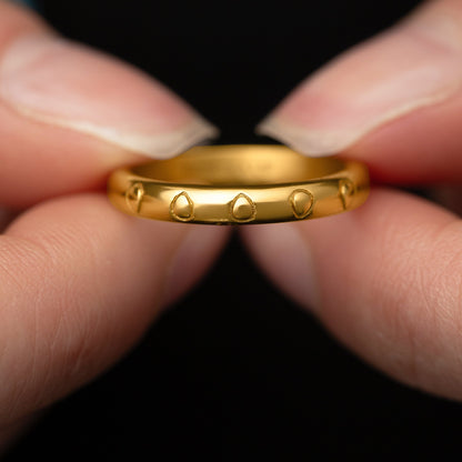 Palestinian Watermelon Seed Ring