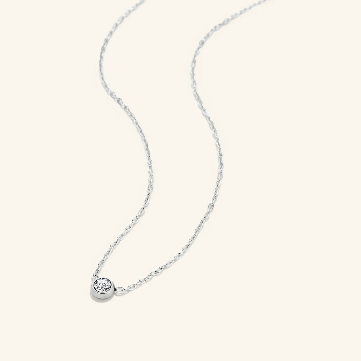 Bezel Necklace
