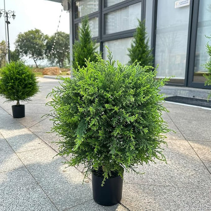 💥Last Day 60% OFF🔥UV Resistant Artificial Cedar Topiary Tree🌲