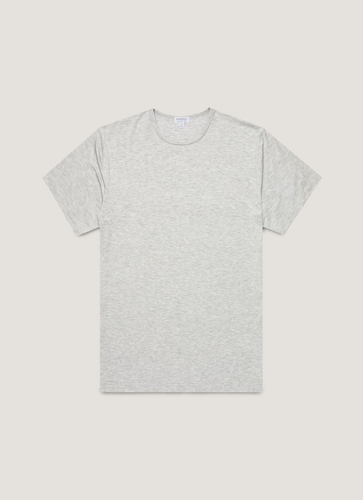 Mens Tencel Tshirt In Grey Melange Mtsh4012 Gyaa