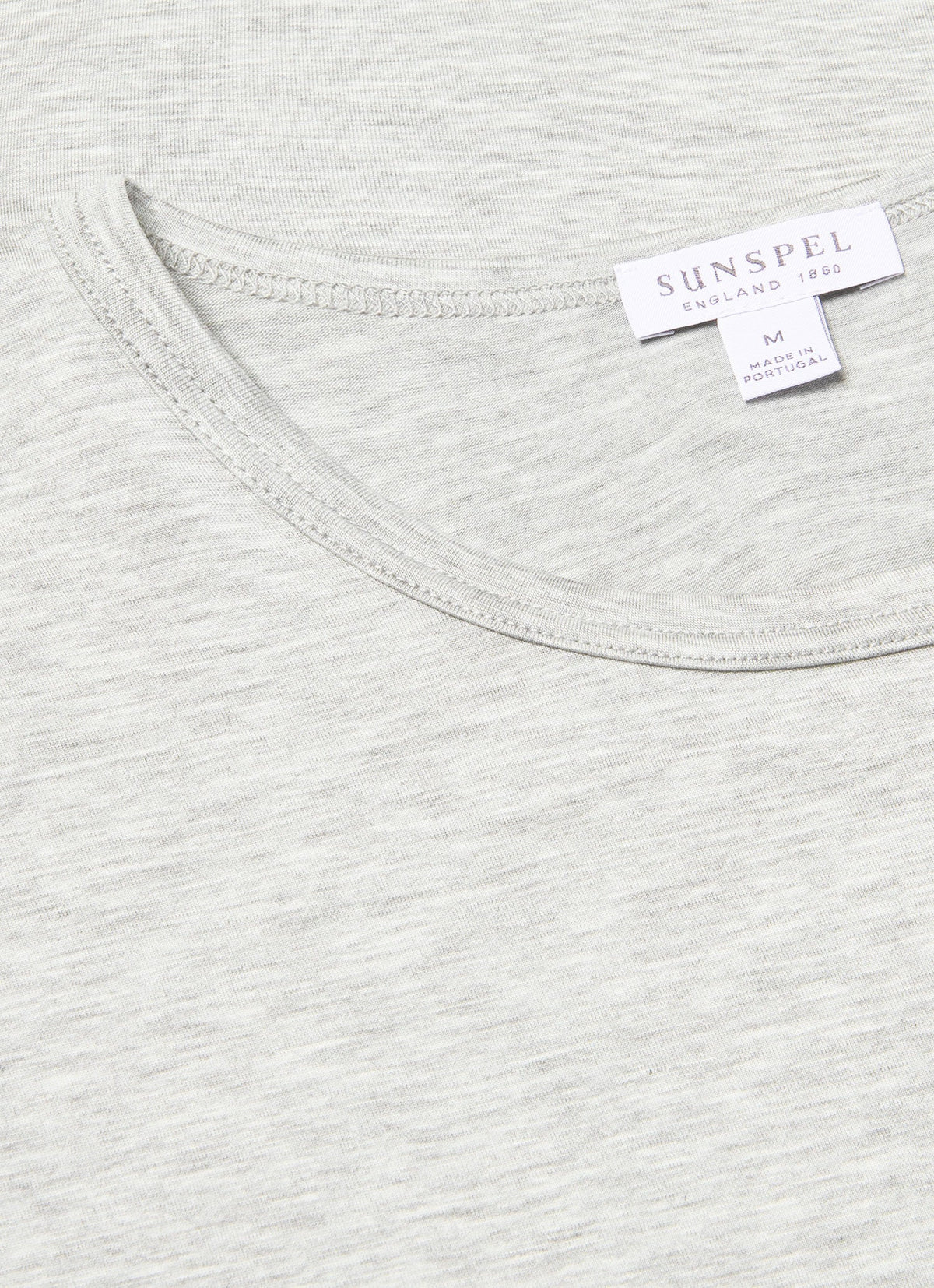 Mens Tencel Tshirt In Grey Melange Mtsh4012 Gyaa